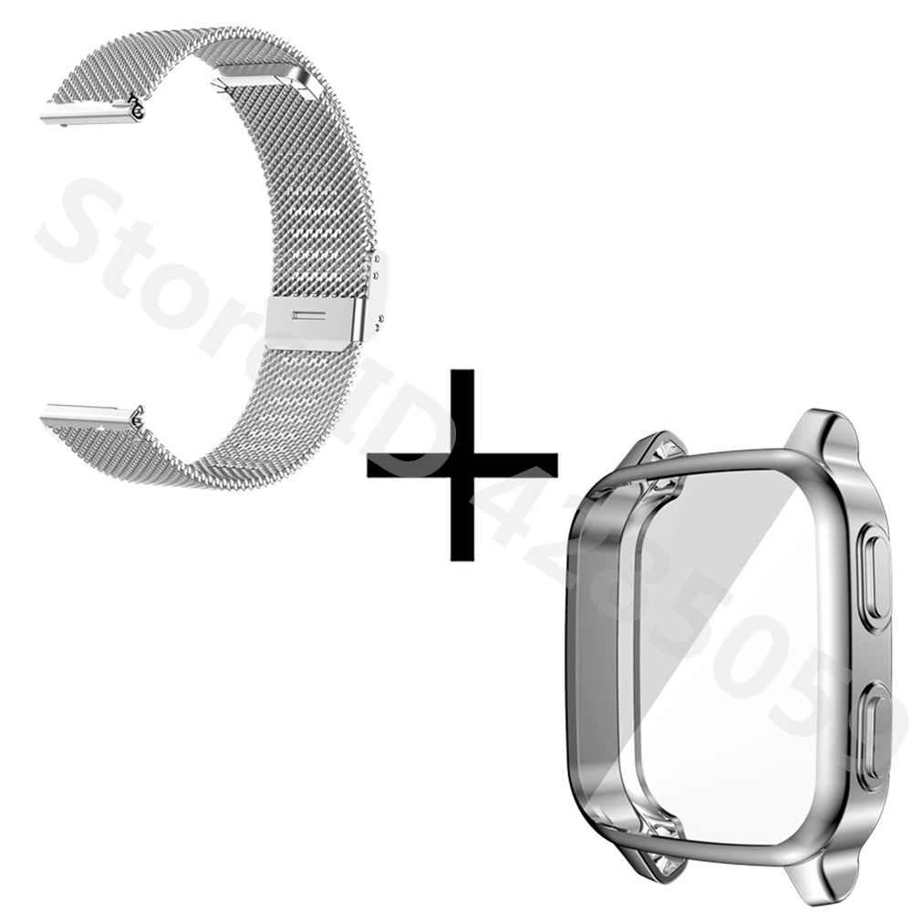 Garmin Venu SQ TPU ̽ +  245 Ʈ ġ Ż Ʈ + ̽, η ƿ Ż ð  ü