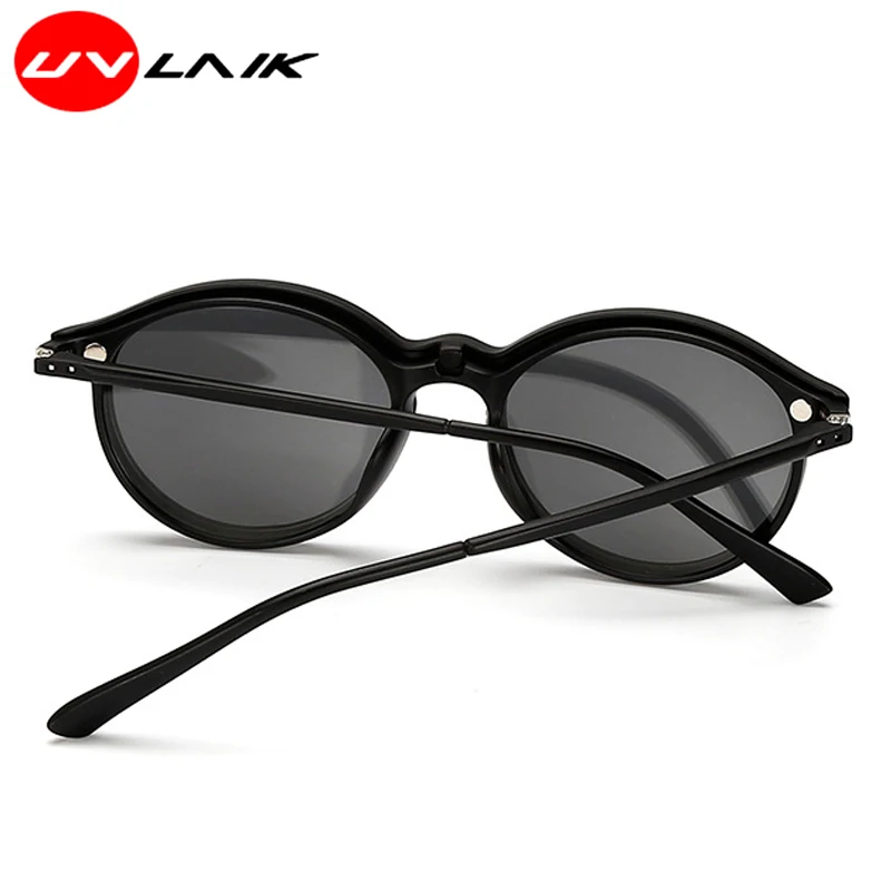 UVLAIK TR90, магнит, мужские, женские, поляризационные солнцезащитные очки, Ретро стиль, фирменный дизайн, солнцезащитные очки с линзами, поляризационные, с антибликовым покрытием, с защитой от ультрафиолета