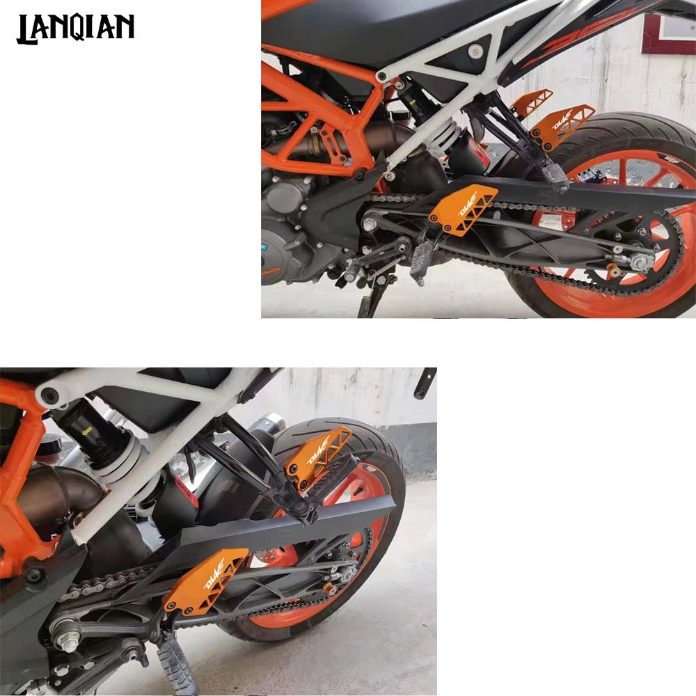 Для KTM DUKE 125 250 390 мотоцикл спереди и сзади стопы шаг боковой гвардии Крыло, крышка протектор 125 250 390 DUKE Запчасти