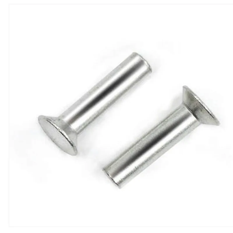 Rivets and Fasteners Rivets and Screws M2 M2.5 M3 M4 M5 M6 Aluminum Countersunk Head Rivets 20pcs-100pcs GB869
