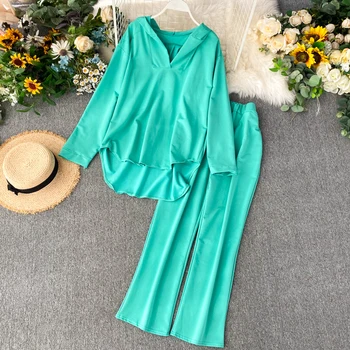 

Two piece set top and pants tracksuit women 2020 plus size summer autumn club outfits casual white 2 piece set women clothes