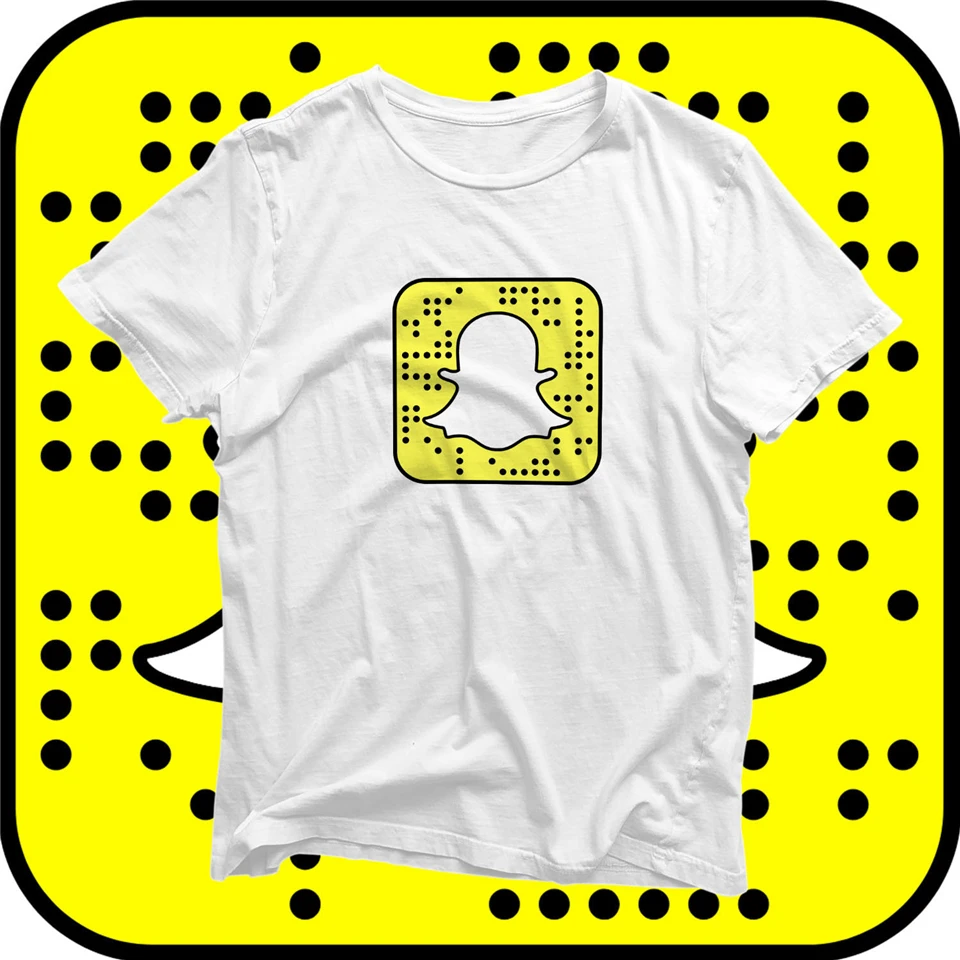 Персонализированная Snapchat Snapcode Bitmoji QR футболка забавные Новые Топы Футболка