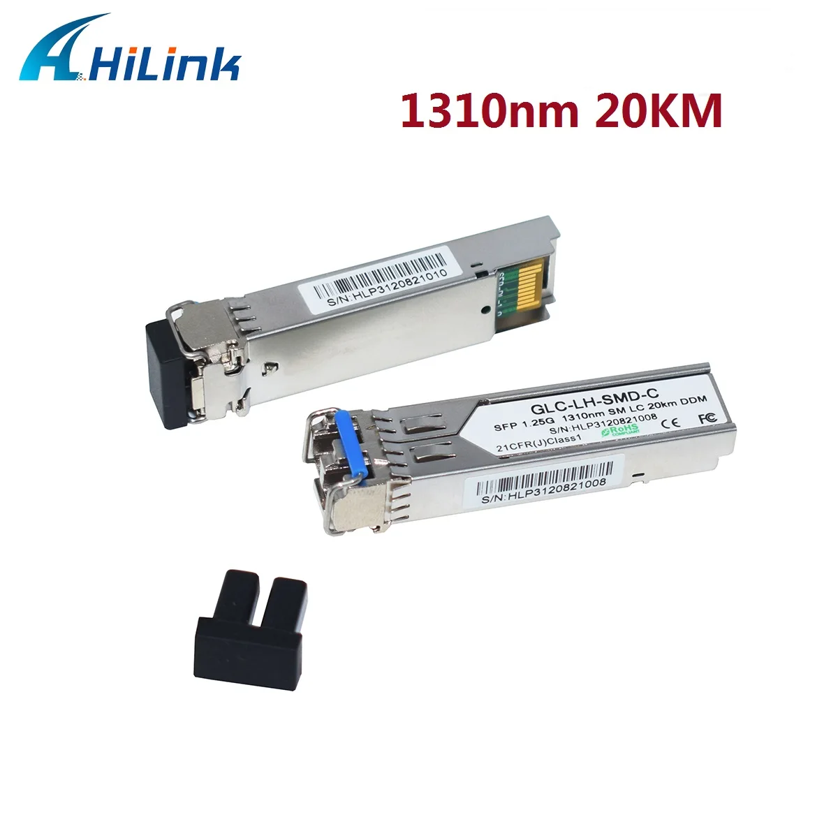 20 Pieces /Lot 1000 Base 1.25G SFP LX SFP Transceiver 20km 1310nm With