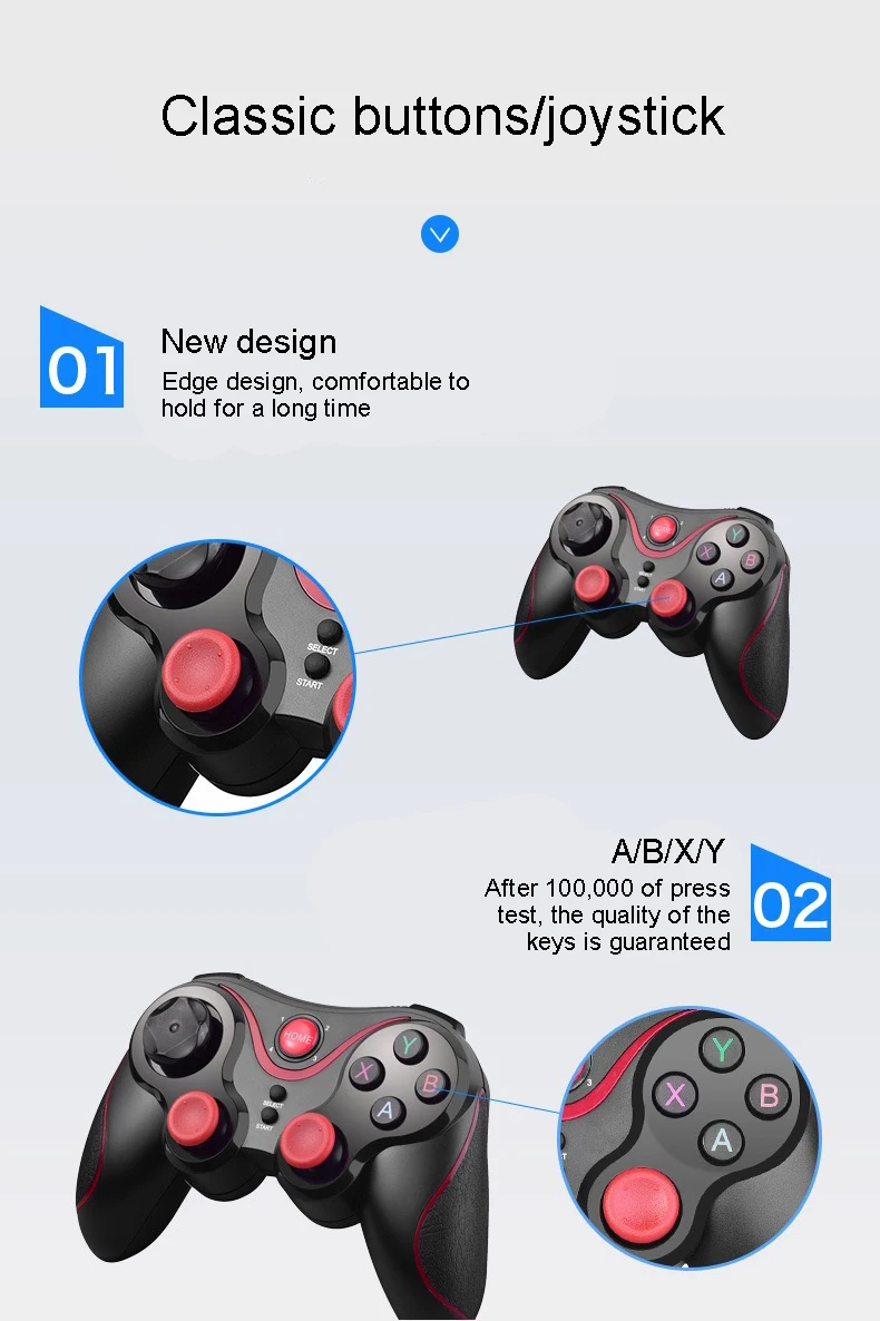jogo para pc suporte bluetooth bt3.0 joystick