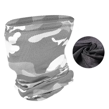 

1pc Anti-UV Magic Scarf Mask Ride Bicycle Bandana Cycling Running Ice Silk Headwear Summer Outdoor Sports Sunscreen Scarf