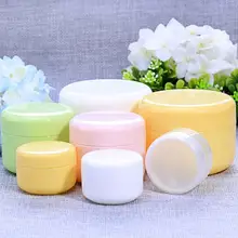 10 г/20 г/50 г/100 г многоразовые бутылки пустые пластиковые банки для макияжа дорожный крем для лица/лосьон/косметический контейнер