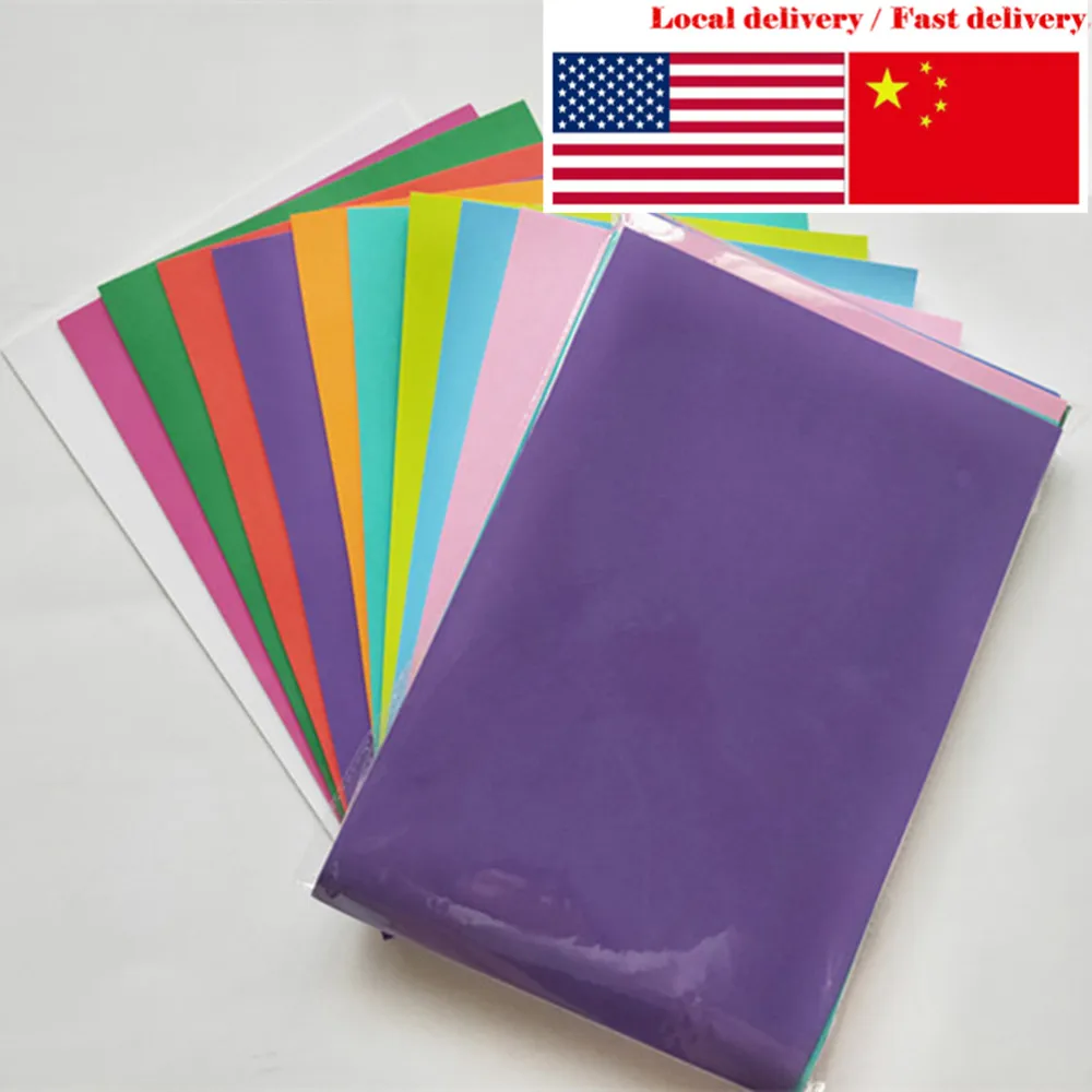 

10pcs/pack A4 size 2mm different color Eva foam Craft School projects, Easy to cut,Punch PAPER ,Handmade material