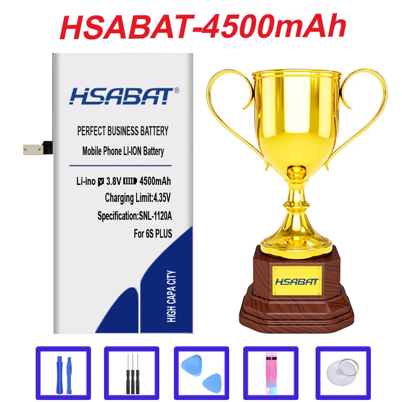 HSABAT 4500 мАч батарея для iPhone 6 Plus Замена батареи 5 'ɶs 6plus 6s plus | Мобильные телефоны