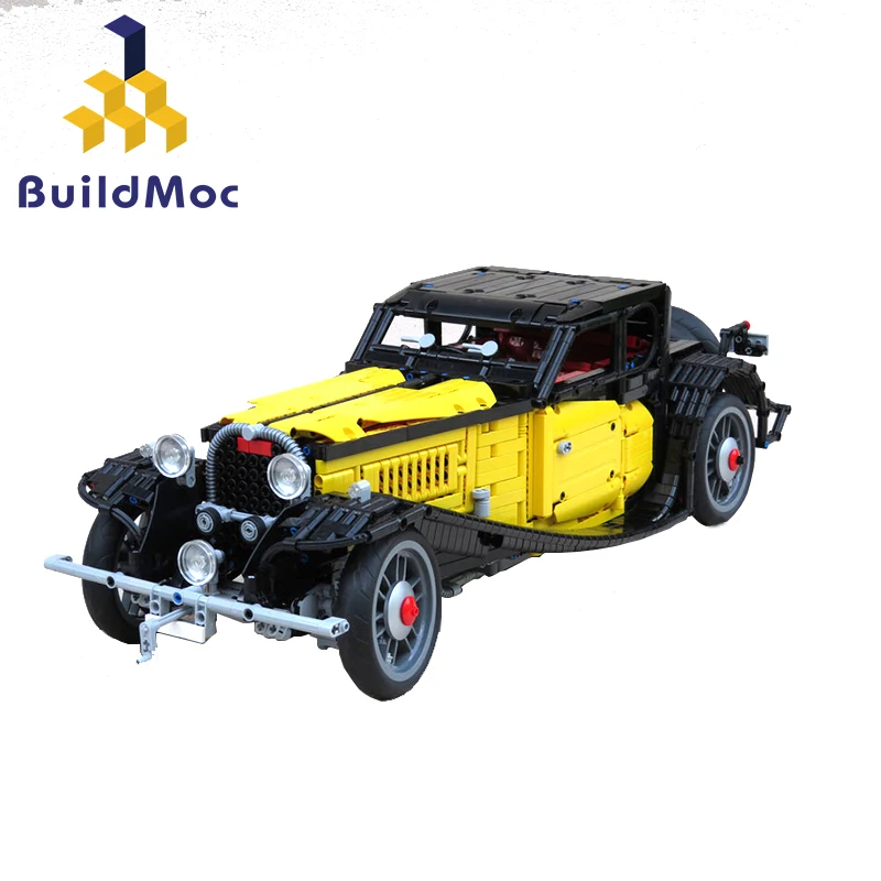 Конструктор BulidMOC 50T Technic гоночный автомобиль классическая модель автомобиля