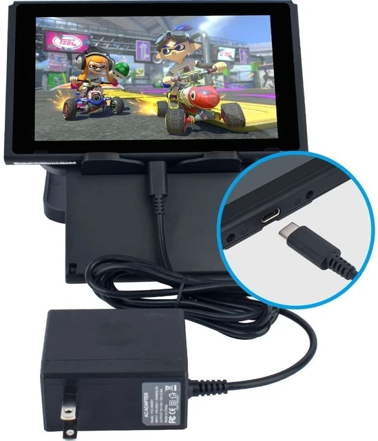 Adaptador de corriente para Nintendo Switch, cargador Original de 100-240v,  enchufe de la UE - AliExpress