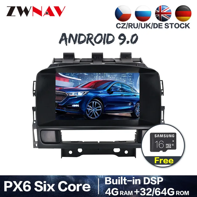 $US $364.79 PX6 Android 9.0 4+64G car multimedia player For Opel Astra J 2010-2013 CD300 CD400 car gps radio st