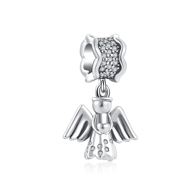 European  925 Sterling Silver Christmas Blue Moon Star Tree Halloween Skull Jack Beads Fit Original Pandora Charms Bracelet