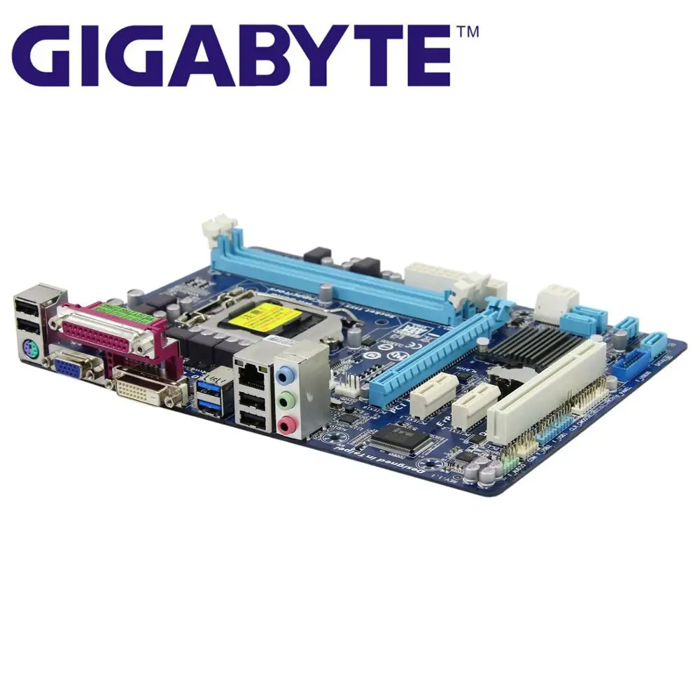 LGA 1155 для Intel DDR3 Gigabyte GA B75M D3V 100% оригинальная материнская плата B75 настольная