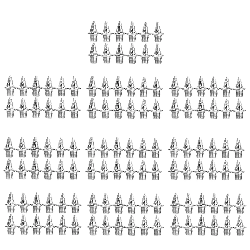 8mm 120pcs Replacement Short Spikes Sport Running Shoe Xmas Tree Steel 8mm 120pcs Replacement Short Spikes Sport Running Shoe Xmas Tree Steel