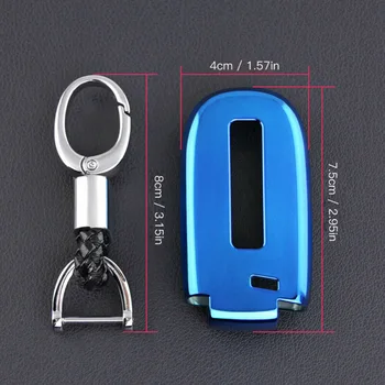

Holder Key Case Keychain TPU For Jeep Grand Cherokee WK2 2014-2019 Replacement Auto Protector Cover