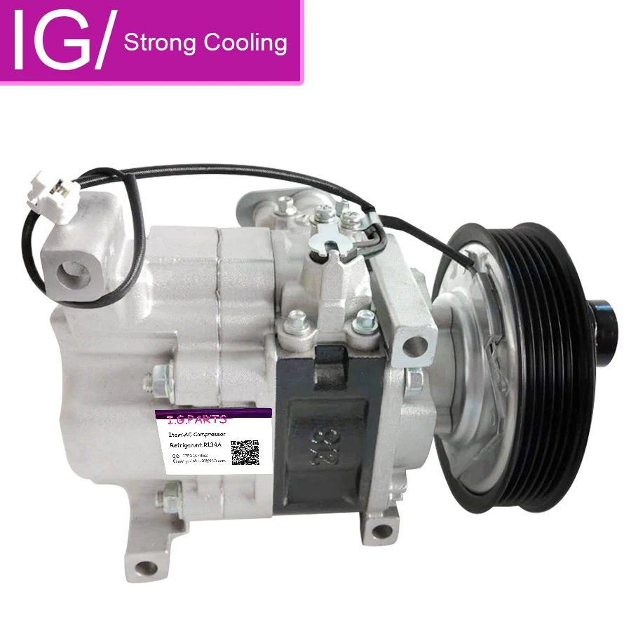 For 20032009 Car Mazda 3 Ac Compressor H12a1ag4dy Bp4k61k00b Bp4k61k00a Bp4k61k00 Bp4k61450d
