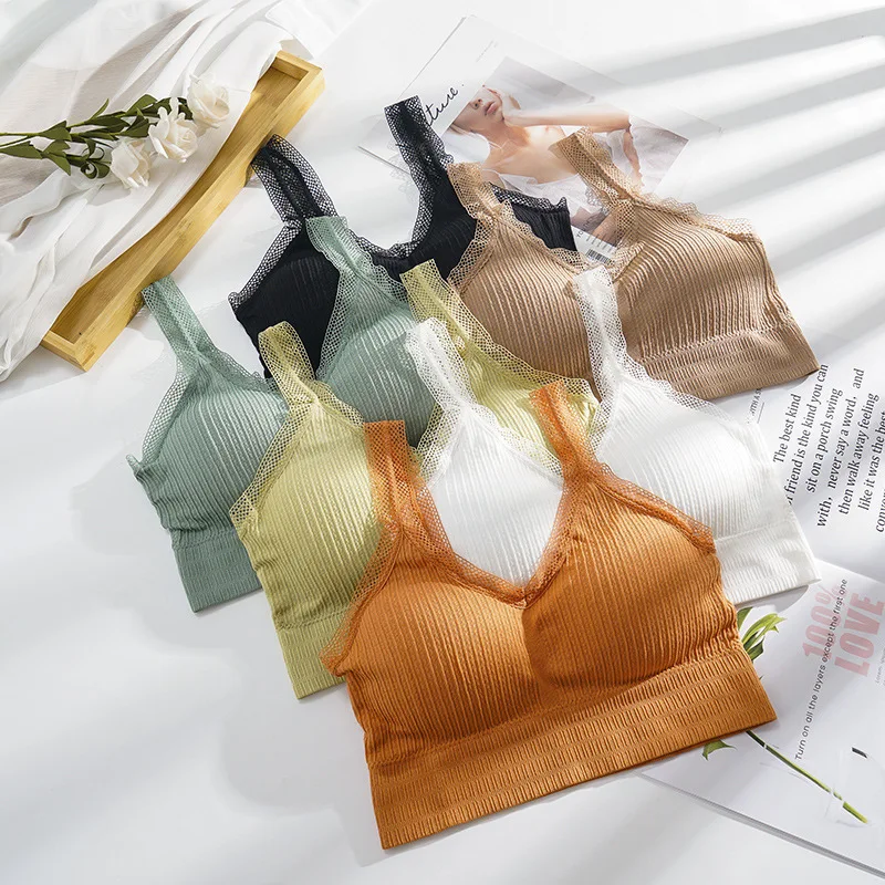 

Sport Bra Women Underwear Sexy Bralette Push Up Bra Women's Lingerie Seamless Bras Top Female Invisible Bra Without Underwire