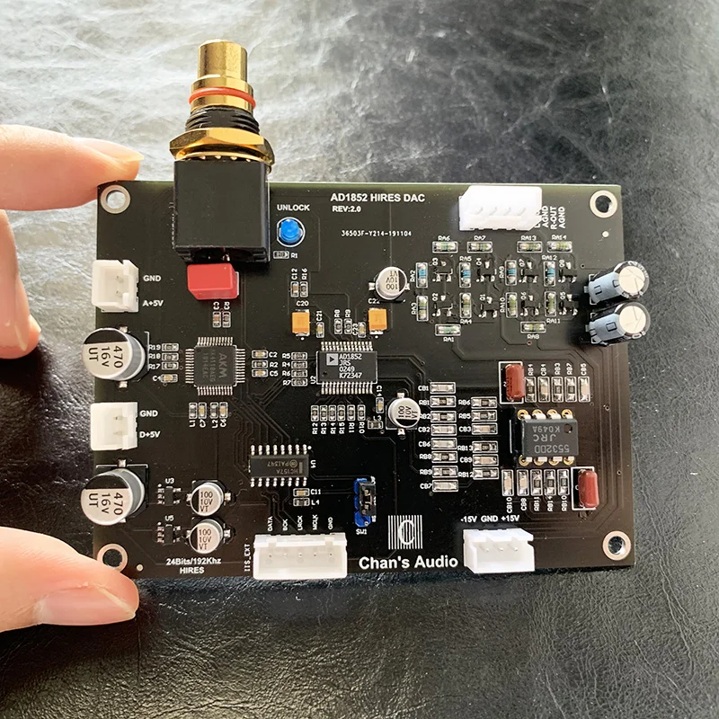 Плата декодера AD1852 DAC AK4118 IIS выходная плата для Sony/Philips Модернизированный CD плеер
