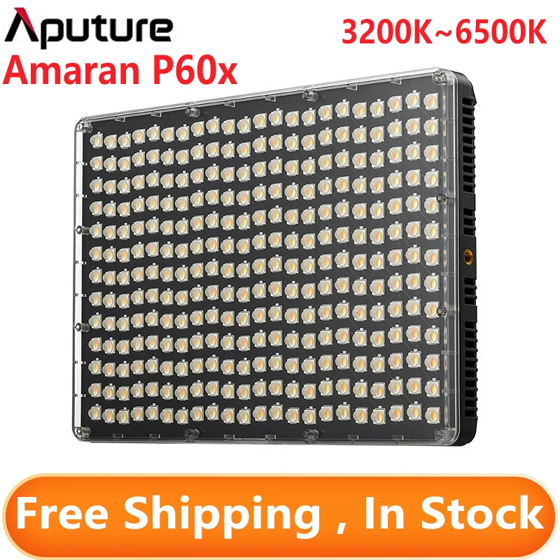 Лампа для камеры Aputure Amaran P60x с регулируемой цветовой температурой светодиодная