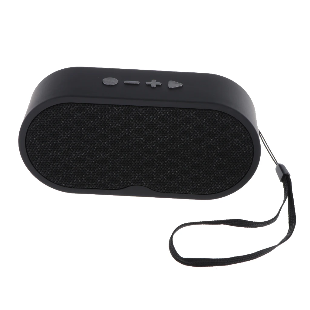 Mini Audio Player with Mic Stereo Bass Bluetooth 5.0 Speaker Mini Wireless Amplifier Handsfree AUX USB FM Subwoofer Waterproof