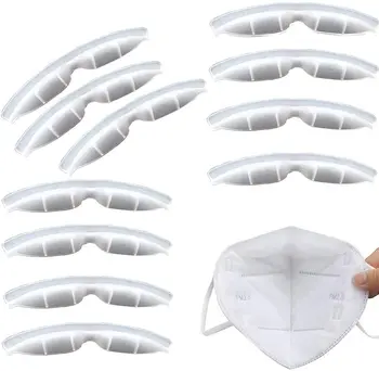 

20pcs Anti-fog Nose Bridge Support Adjustable Mouth Mask Holder Rack Mask Bracket Breathing Mask Internal Support Accessories
