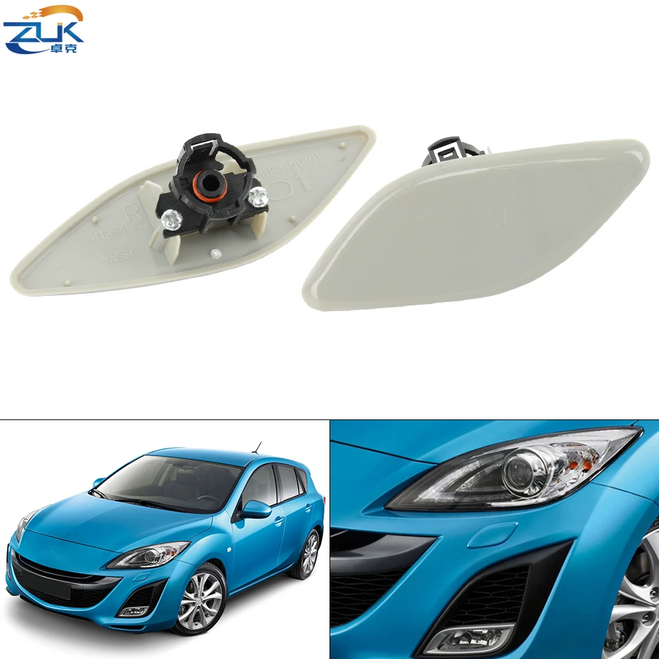 Насадка для омывателя фар ZUK крышка распылителя воды Mazda 3 BL 2009 2010 2011 2012 2013 BBP3-518G1