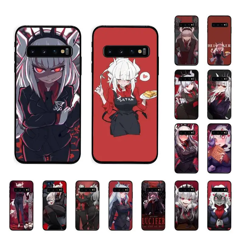 Чехол для телефона Maiyaca Anime helltaker lucifer Shell Samsung Galaxy S10 Plus S10E S20 UlTRA S7 S8 S9 S10lite plus |