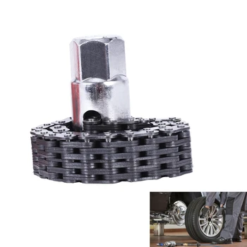 

Oil Filter Chain Wrench Spanner Remover Adjustable Tool Auto Repair Tool