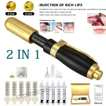 

0.3ml&0.5ml Korea Thesera Pen Hialuron Pen Atomizer Hyaluronic Acid Pen Injection No-Needle For Lip Face Lifting Anti-Wrinkle