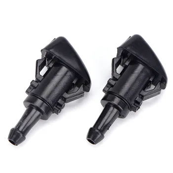

Hot sale 2Pcs Windscreen Wipers Parts Vehicle Fan Shaped Water Spray Windshield Wiper Jet Washer Nozzle