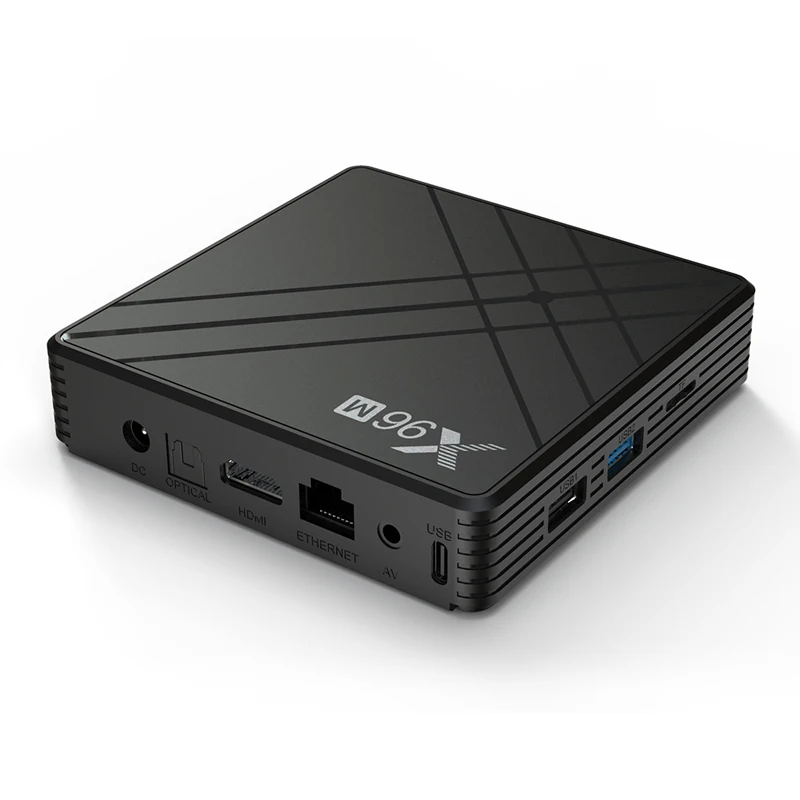 X96M Смарт ТВ приставка Android 9,0 Allwinner H603 Четырехъядерный 4K 3D USB 3,0 медиаплеер Поддержка IP tv 2,4G Wifi телеприставка