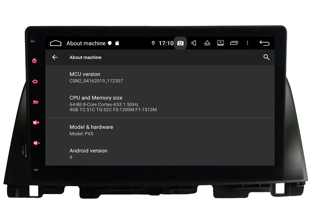 Cheap Klyde 10.1" IPS 4G WIFI Android 9 Octa Core 4GB RAM 64GB ROM DSP BT Car DVD Multimedia Player Stereo For Kia K5 Optima 2015-2019 8