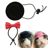 Buen valor Gorros de animales pequeños para mascotas, sombrero de erizo y lazo con tapa divertida festiva, conejo, conejillo de indias, hámster, Totoro, sombrero de erizo y9VKMqJrBY7