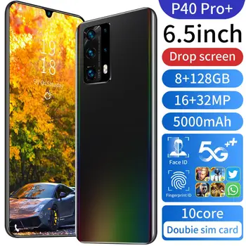 

P40 Pro Mobile Phone Android 6.7 inch 8GB RAM 256GB ROM Smartphone 4800mAh Mobile Phone Cheap phone free shipping
