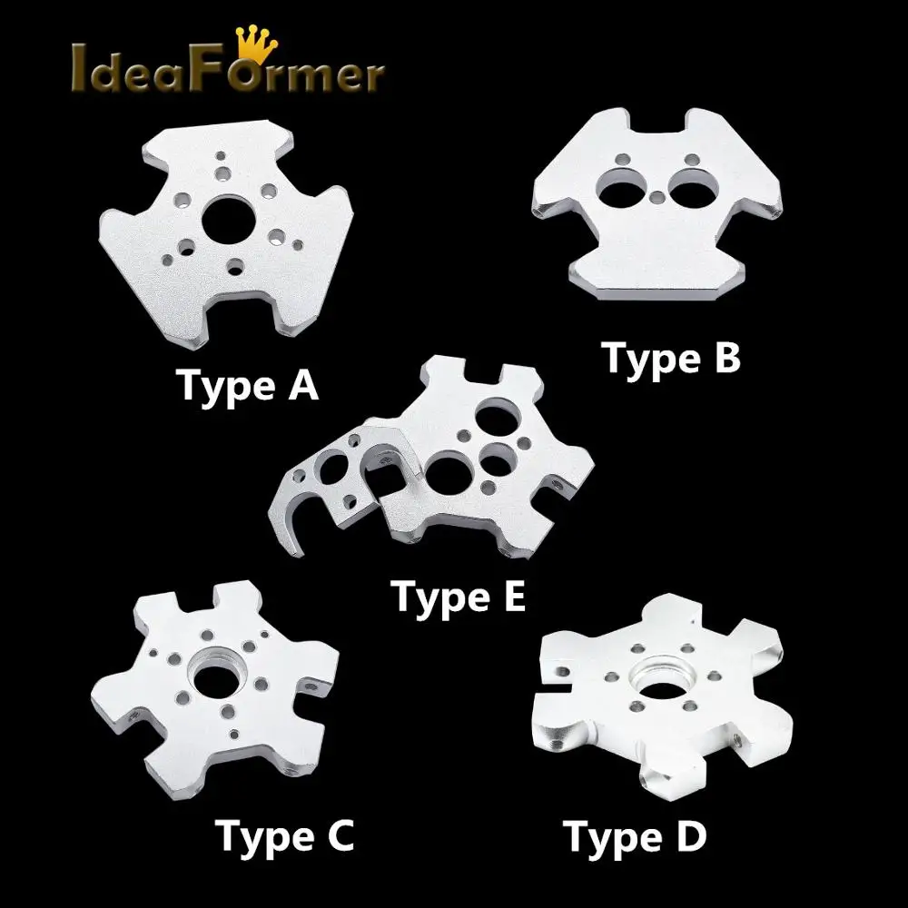 3D принтер M3/M4 Delta Kossel подвесные станции с одной/двойной головкой алюминиевый