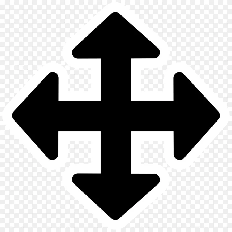 箭头版税-免费电脑图标剪贴画-拖动