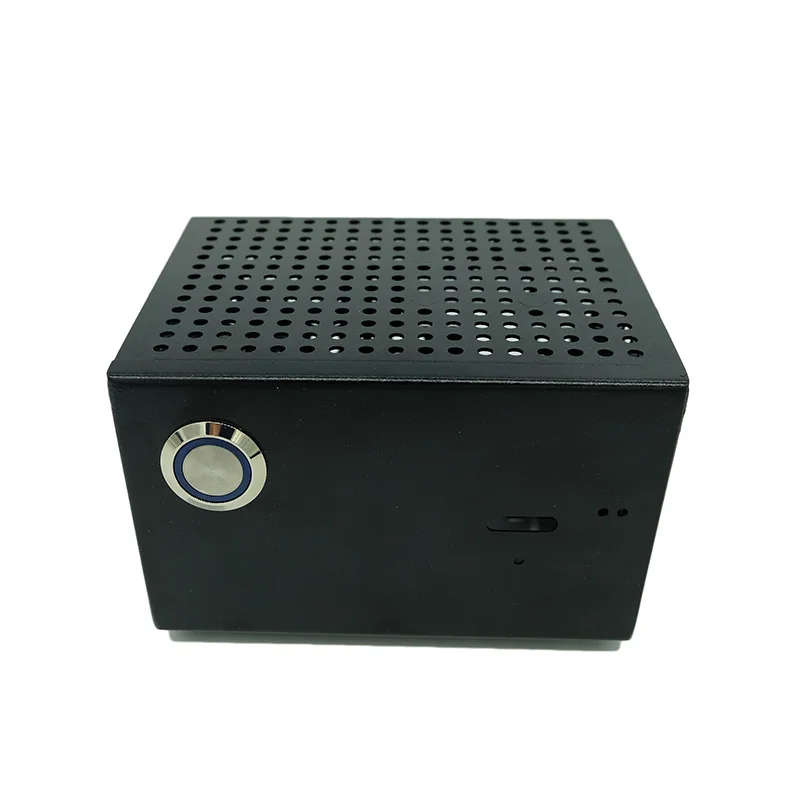 X825 with Case X825 SSD и HDD SATA плата расширения хранения+ чехол+ вентилятор+ 5 В 4A адаптер питания для Raspberry Pi 4 Модель B - Цвет: X825 with Case