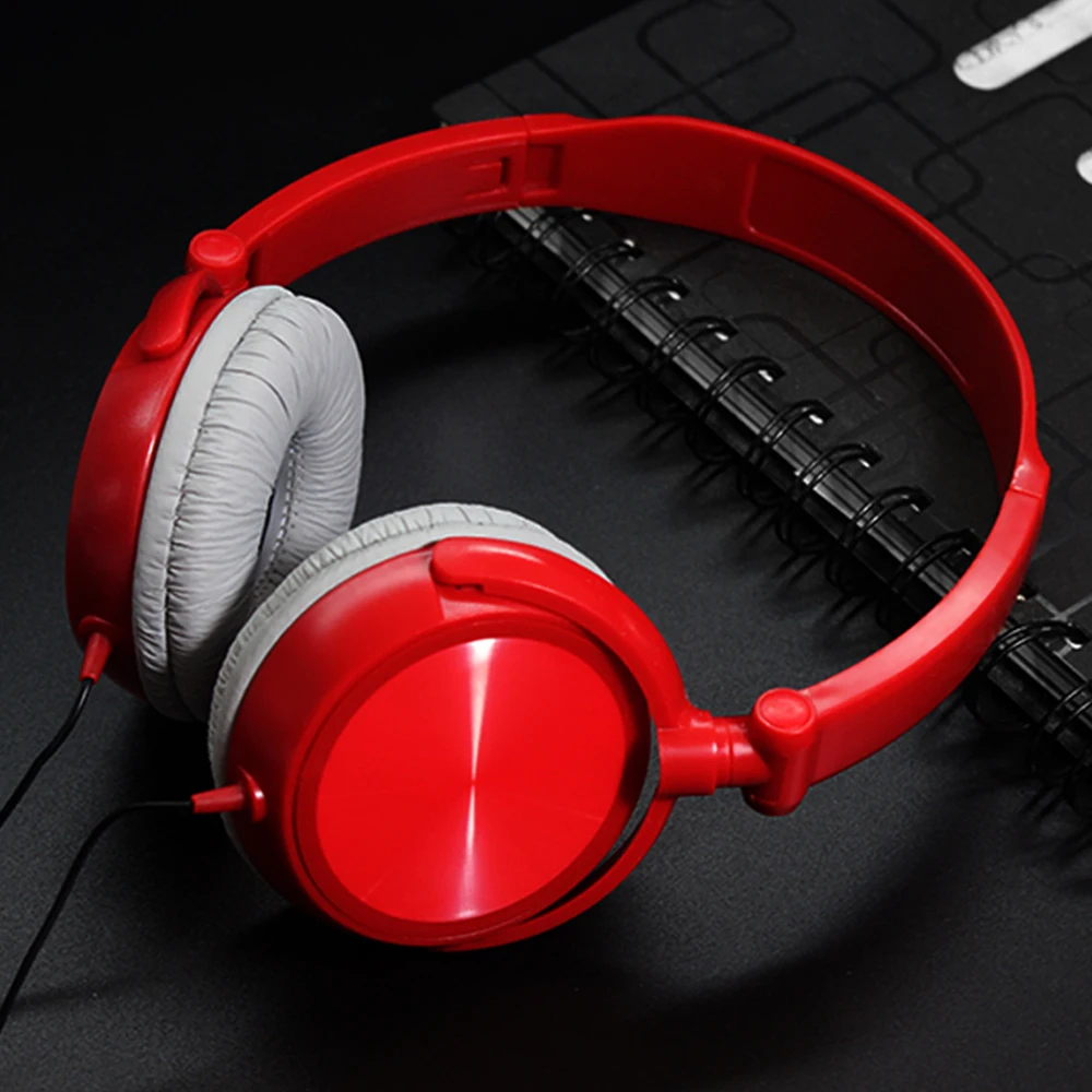 Wired Headphones With Microphone Over Ear Gaming Headset Bass Deep Sound HiFi Music Stereo Headphone Handsfree For Xiaomi PC PS4