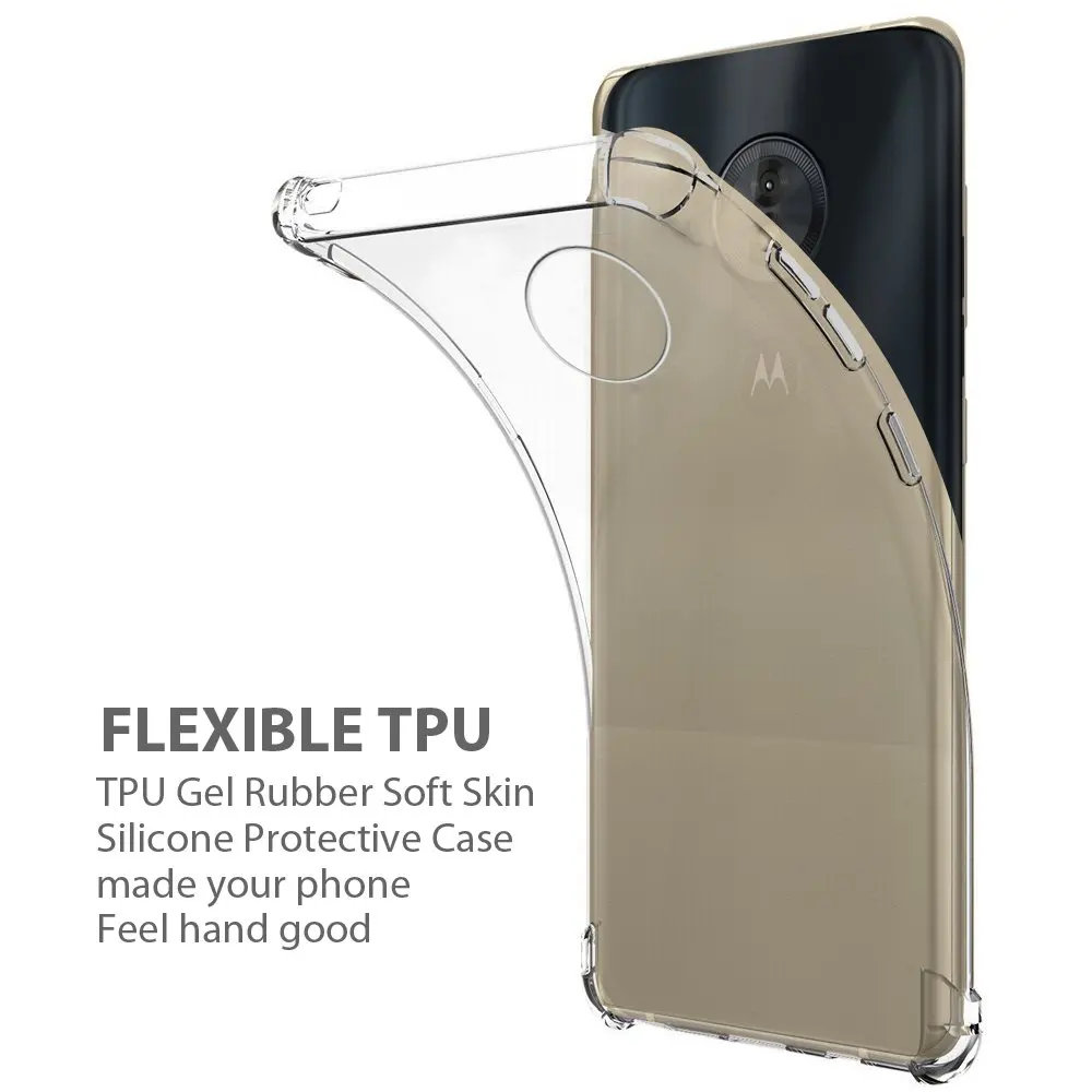 Custodia Morbida In Silicone Tpu Per Motorola Moto G6 Play Custodia Per Telefono Sottile In Materiale Premium Ultrasottile Per Moto G6 Custodia Traspa