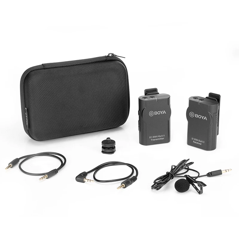 BOYA BY-WM4II профессиональный беспроводной микрофон всенаправленный ...