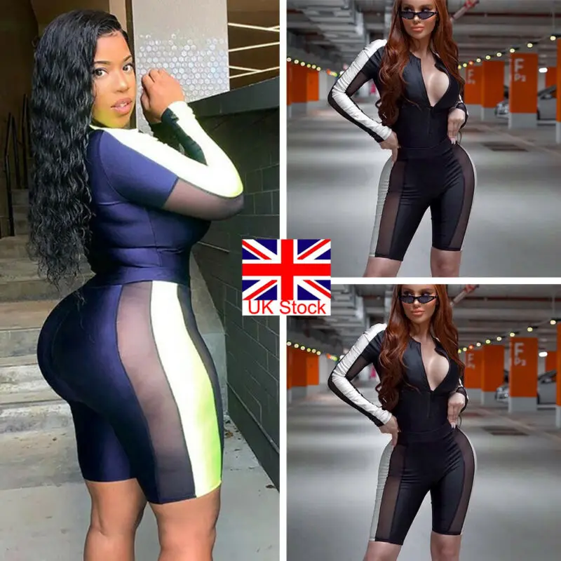 UK Женский комплект спортивной одежды из 2 предметов, женский укороченный топ, футболка, спортивные шорты, размер 6-12
