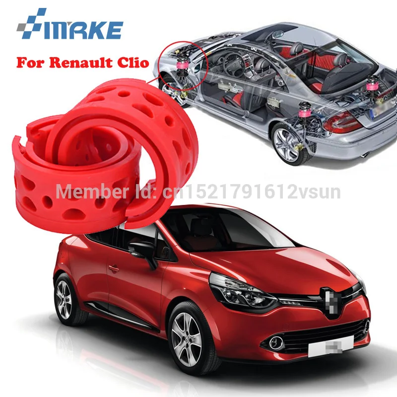 SmRKE для Renault Clio, высококачественный передний/задний автомобильный амортизатор, пружинный бампер, силовая Подушка, буфер