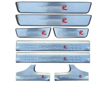 

Stainless Steel Door Sill Scuff Plate for 2011-2016 KIA Sportage R Welcome Pedal Trim Car Styling Accessories