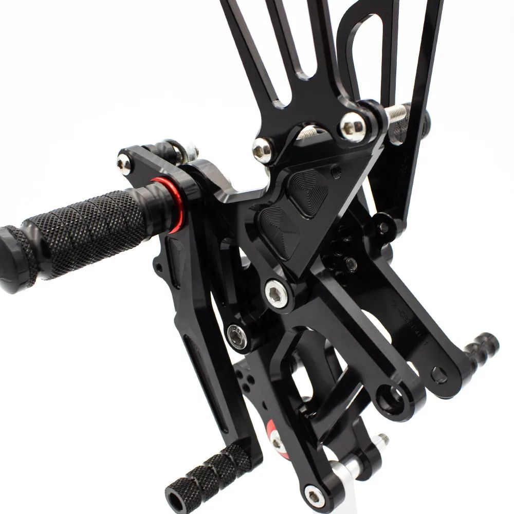 Для Honda CBR150 CBR 125 150 2011- 2012 2013 CNC Алюминиевый Регулируемый мотоцикл Rearset задний комплект Подножки педаль подставка для ног