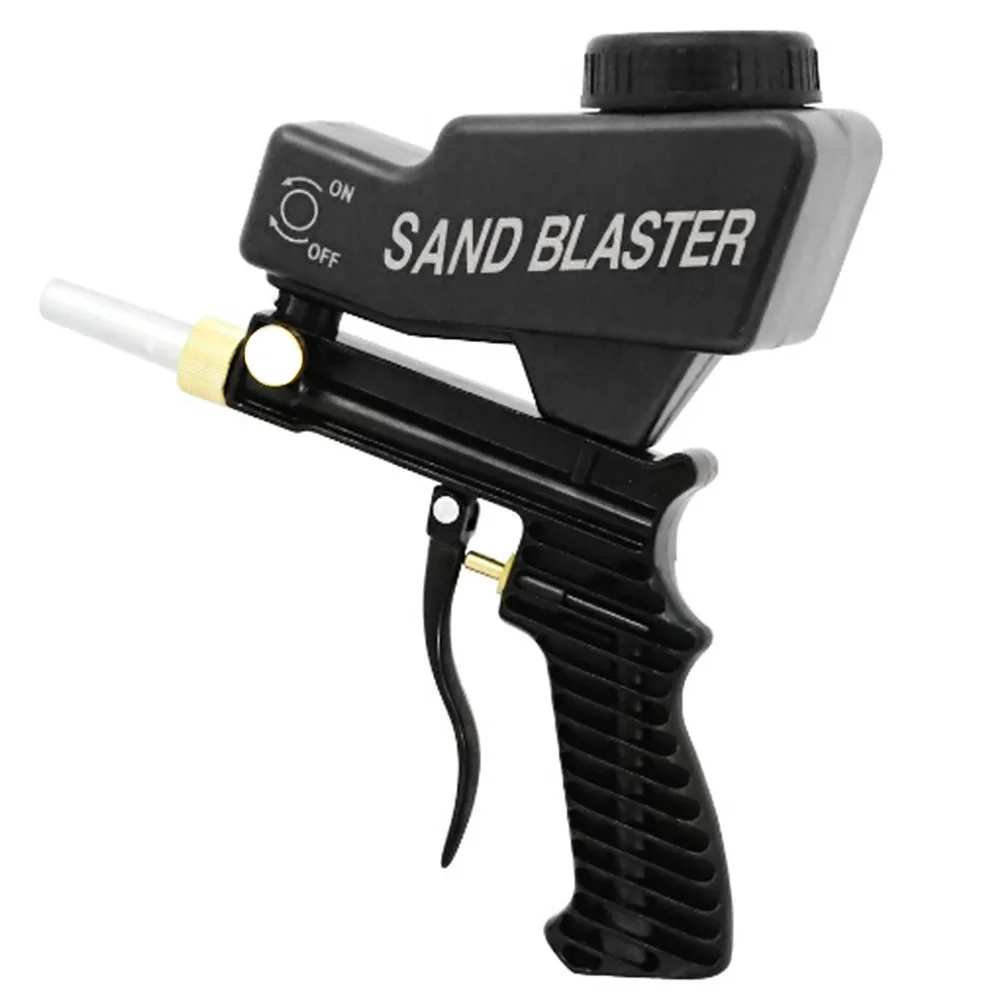 

Spot Easy Using Power Protection Airbrush Paint Lightweight Portable Mini Sand Blaster Machine Spray Tool Anti-rust Gravity Type