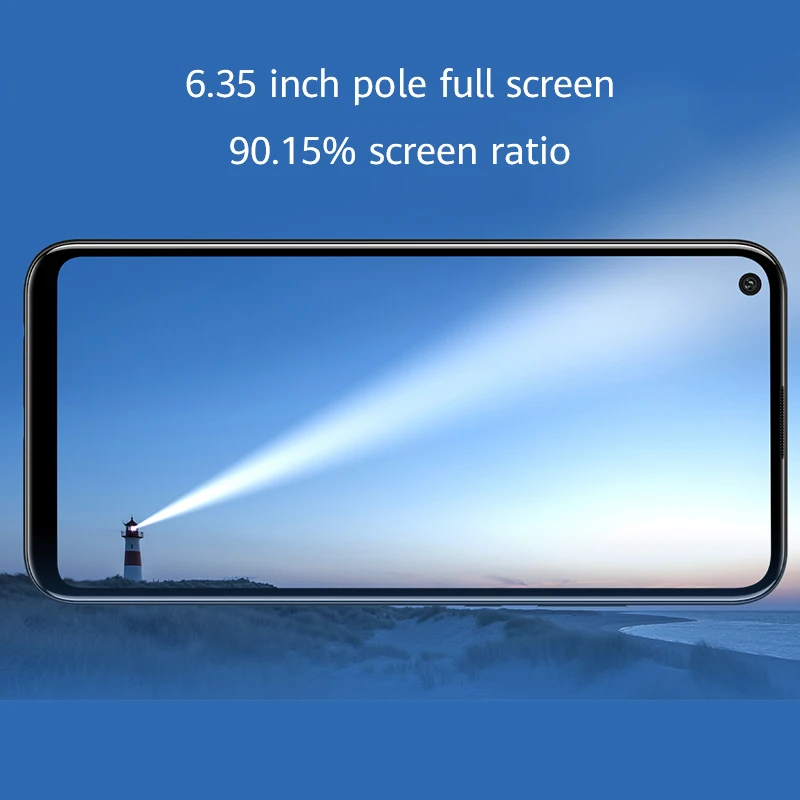 Huawei Enjoy 10 4 Гб 64 Гб мобильный телефон 6,3" Kirin 710F Восьмиядерный 48MP двойная камера смартфон 4000 мАч мобильный телефон