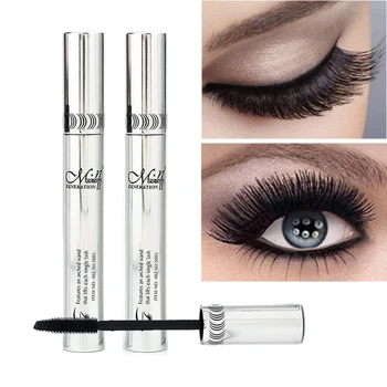 

Quick Dry Curling Mascara Black Curling Lengthening Eyelash Extension Cosmetics Professional Makeup Waterproof Liquid Mascara