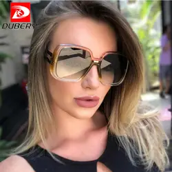 DUBERY 2019 новые негабаритные Квадратные Солнцезащитные очки женские солнцезащитные очки для женщин дизайнерские леопардовые солнцезащитные