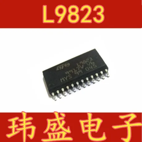 10 шт. L9823 L9823013TR L9823 лапками углублением SOP-24