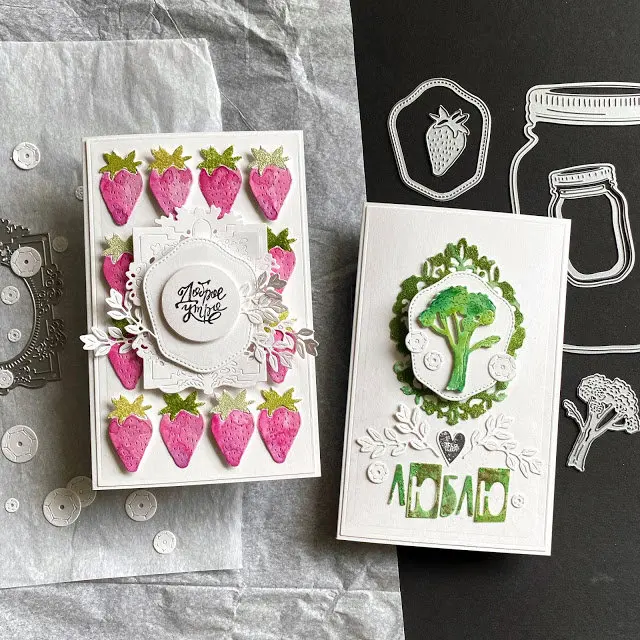 Mmao Crafts Metall- und Stahl-Stanzformen, neue verschiedene Dekorationen, Scrapbooking, Papier/Fotokarten, Prägestempel – Detail 10